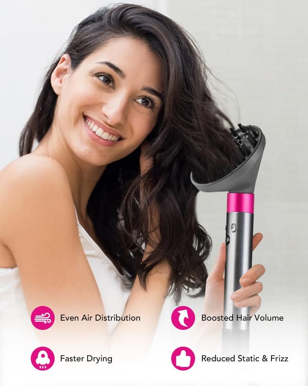 Diffuserdyse til Dyson Airwrap HS05 HS01 - Universal Hårtørrer Diffuser Tilbehør - Airwrap Konverteringssæt