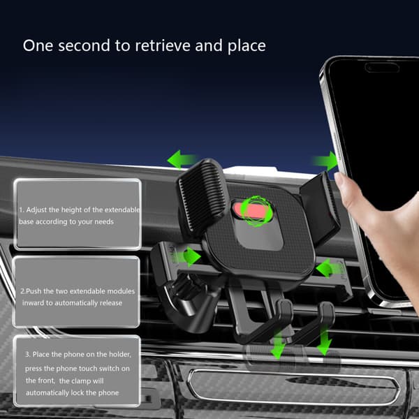 Universal Roterende Bil CD-Slot Holder