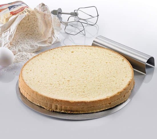 Kage- og pizzaspade, diameter: 32 cm, rustfrit stål, sølv