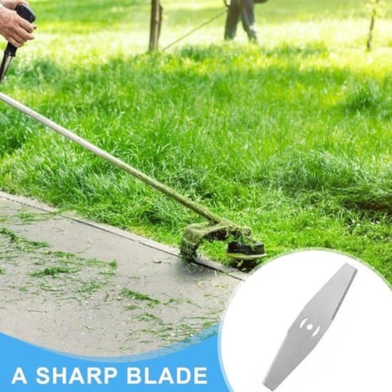 Plæneklipperblade - Stål - 5 blade - Sølv - Størrelse M