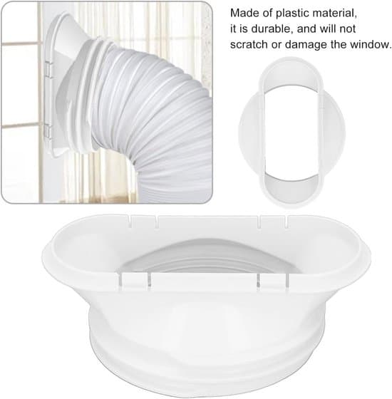 Dräneringsslangkoppling för luftkonditionering, 150 mm diameter för bärbara AC-system.