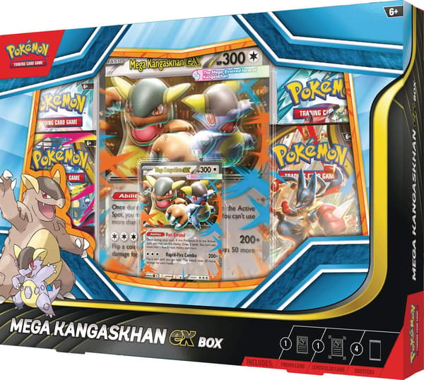 Pokemon Mega Kangaskhan ex -laatikko