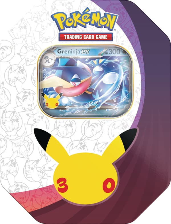 Pokemon Celebration 30th EX Tin Greninja - TCG