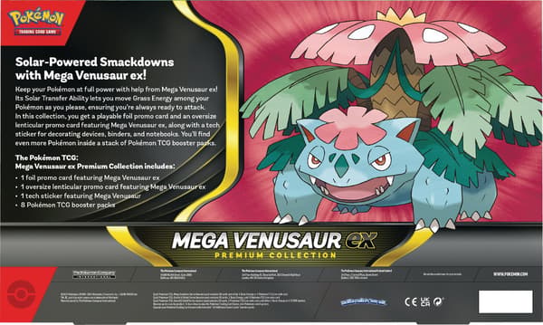 Pokemon Mega Venusaur Ex Premium -kokoelma