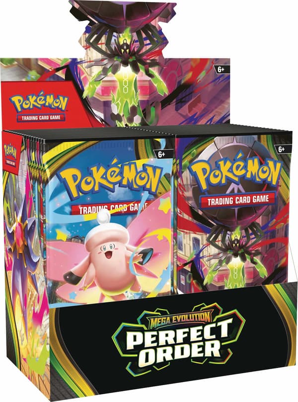 Pokemon TCG: Mega Evolution 3 - Perfect Order Booster Display