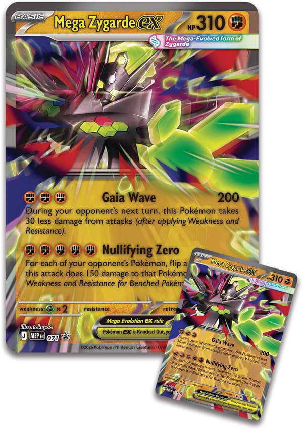Pokémon - TCG: Premium EX Mega Zygarde