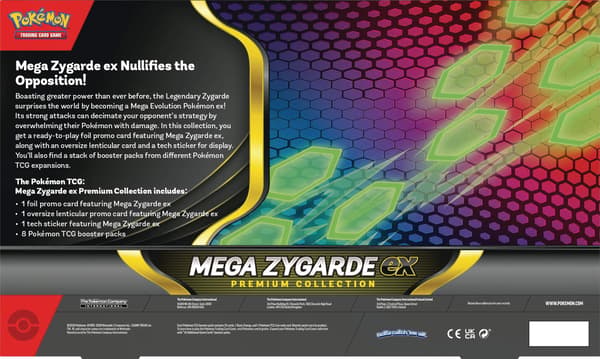 Pokémon - TCG: Premium EX Mega Zygarde