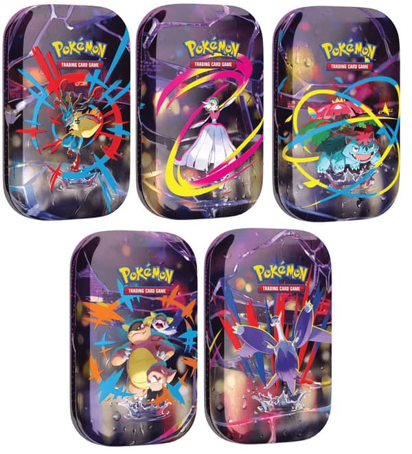 Pokemon Mega Evolution Heroes Mini Tin (1. painos)