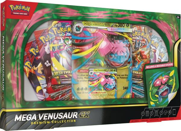 Pokemon Mega Venusaur Ex Premium -kokoelma