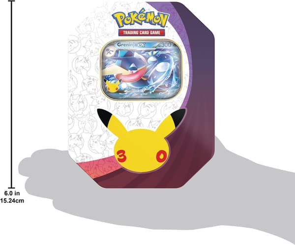 Pokemon Celebration 30th EX Tin Greninja - TCG