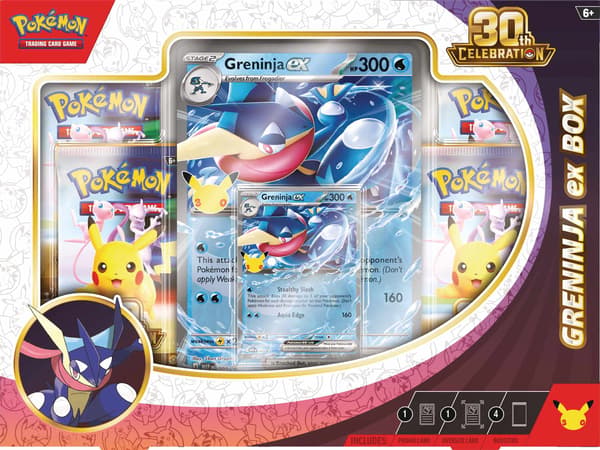 Pokemon Celebration 30th EX Box Greninja - TCG