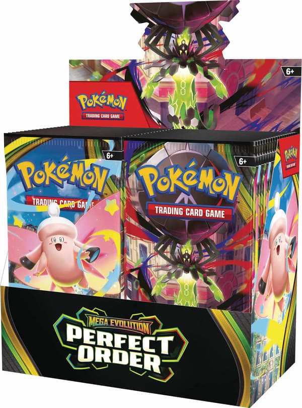 Pokemon TCG: Mega Evolution 3 - Perfect Order Booster Display