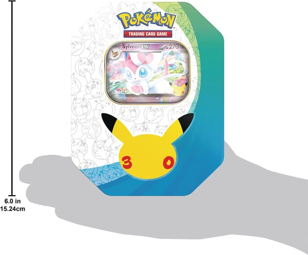 Pokemon Celebration 30th EX Tin Sylveon - TCG