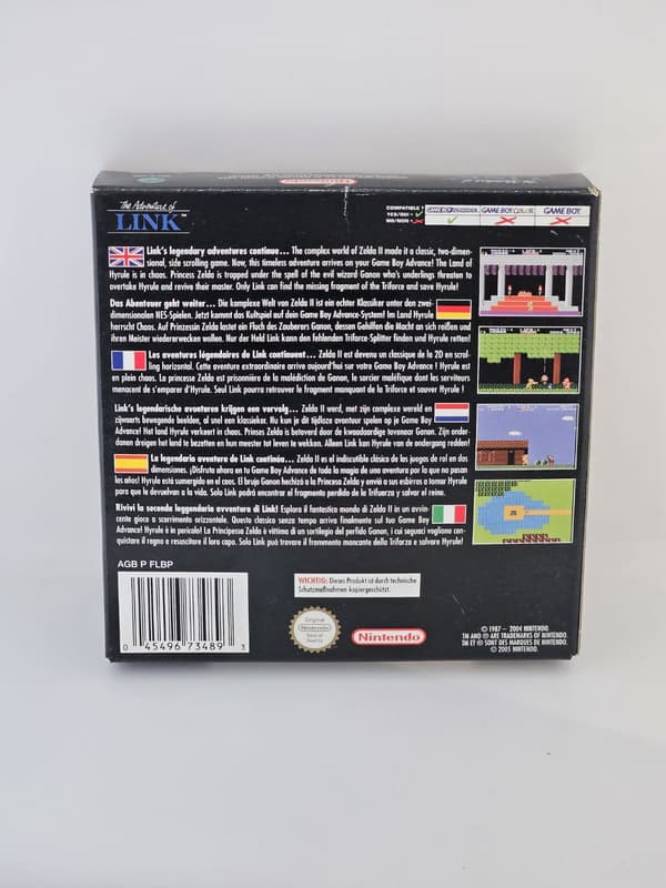 Zelda Adventures Of Link Komplet - Gameboy Advance