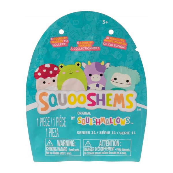 SQUISHMALLOWS – 6 CM SQUOOSHEMS VIP SQUAD ASSORTED PACK (281037) [FIGURINE]