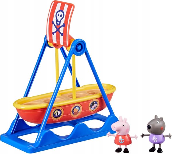 Peppa Pig: Pirate Ship Ride with Figures – For Children Aged 3 and Over