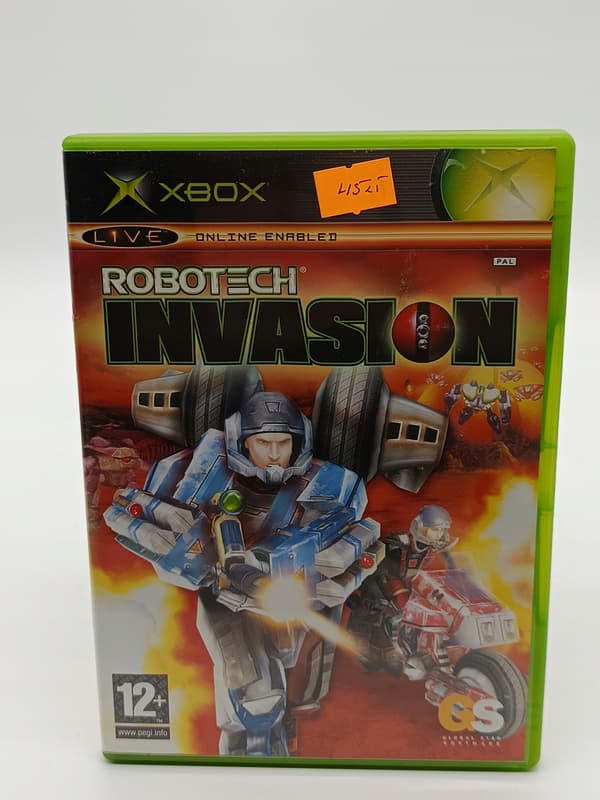 ROBOTECH INVASION game for Microsoft Xbox CLASSIC