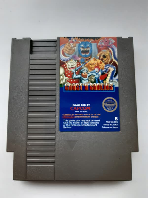 Ghost 'N Goblins for the Nintendo NES