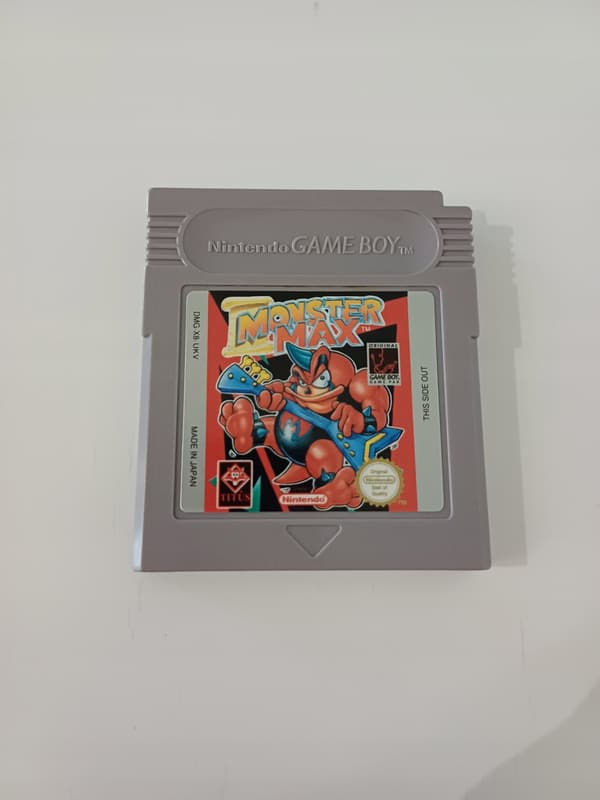Monster Max Nintendo Game Boy Classic (in box)