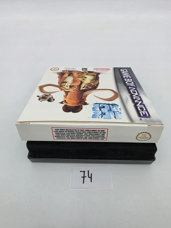 GAME BOY ADVANCE ICE AGE ORIGINAL CARTON BOX