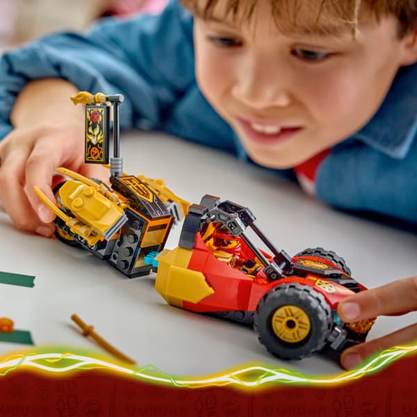 LEGO NINJAGO Kai and Cole’s Multi-Function Vehicles 71864