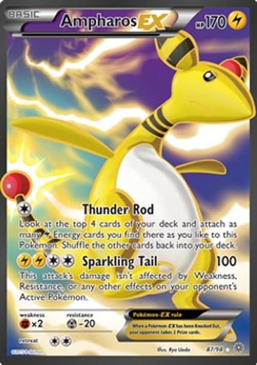 Pokemon Ampharos EX