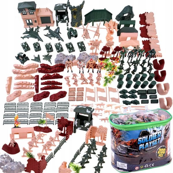 LARGE MILITARY BASE – SOLDIERS SET