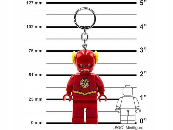 LEGO Super Heroes KE65 LED The Flash Keyring Torch