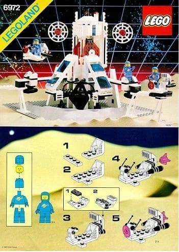 LEGO 6972 SET INSTRUCTIONS