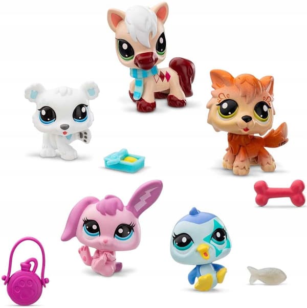 LITTLEST PET SHOP Figurine Set – Winter Theme LPS00573