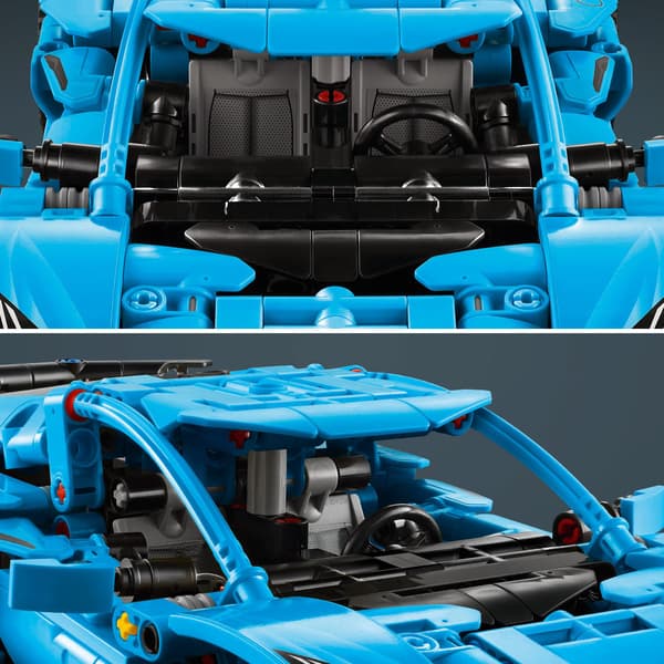 LEGO Technic 42217 Blue Chevrolet Corvette Stingray Car