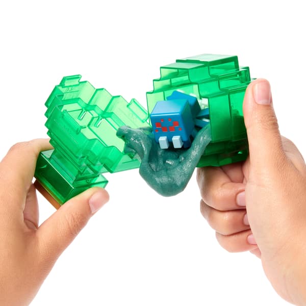 MINECRAFT SURPRISE FIGURINE: POTION BREWING MOB REVEAL ELIXIR BY MATTEL