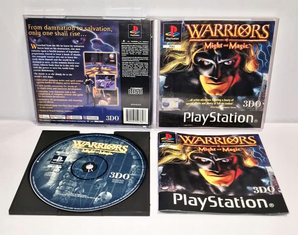 Warriors of Might & Magic PSX 3XA game