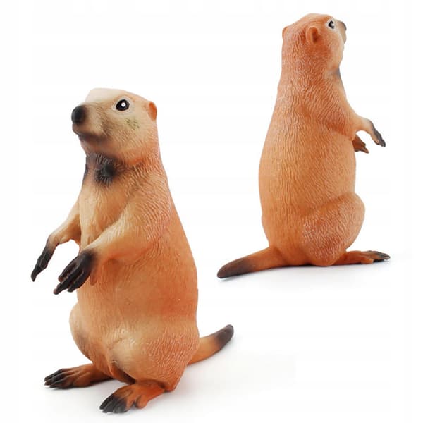 4 marmot figurines – Model figurines, decorative items, collectables, realistic
