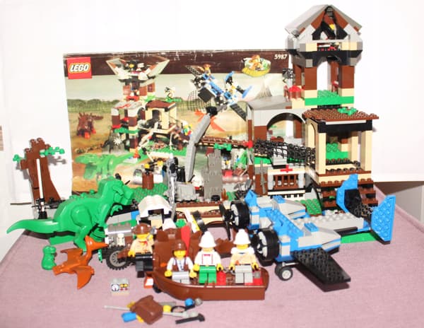 LEGO ADVENTURES Classic 5987 SET INSTRUCTIONS: Dino Research Compound