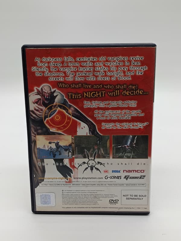 VAMPIRE NIGHT PS2 PlayStation 2 (PS2) boxed