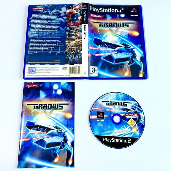 Gradius V | PS2 | PLAYSTATION 2 | 3xA SET