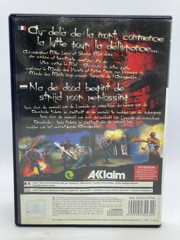 Shadow Man: Second Coming (PS2)