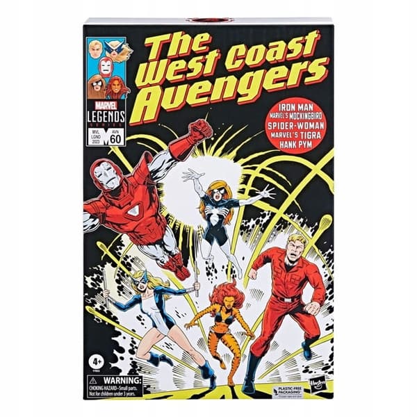 The West Coast Avengers set from the Marvel Legends range