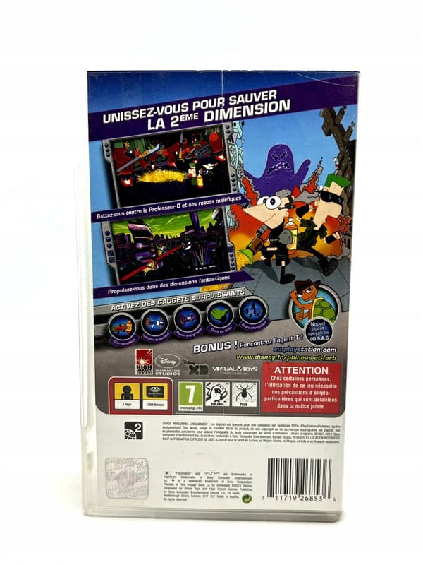 Phineas and Ferb: Across the 2nd Dimension (PSP)