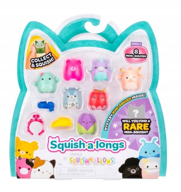 Squishmallows – Squish-a-longs 8-piece figure set SQAL0247