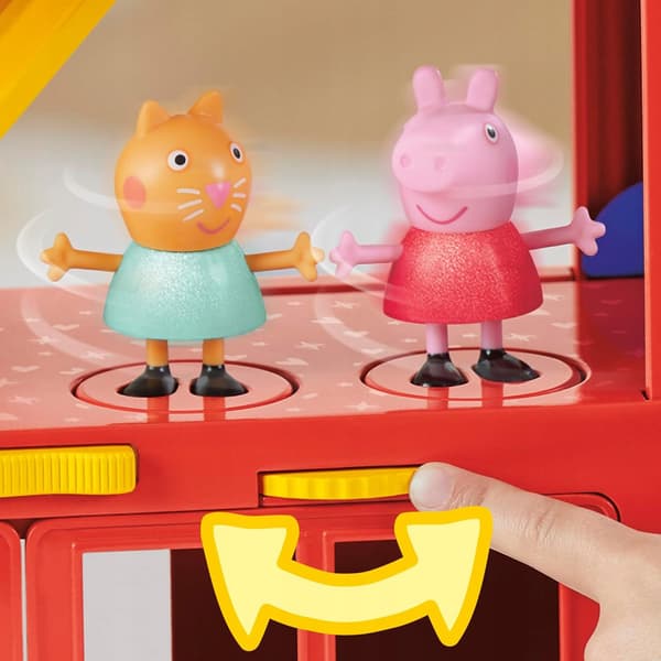 2-in-1 Peppa Pig Party Bus: Figures with Accessories – Play Set