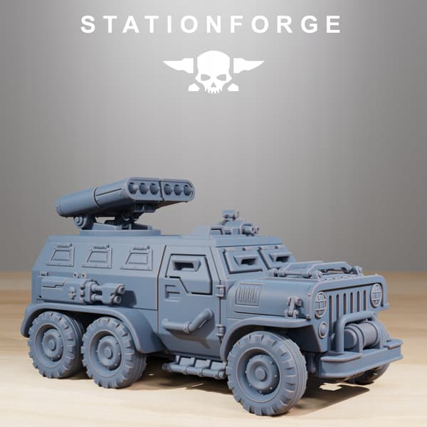 GrimGuard pansarfordon – Station Forge