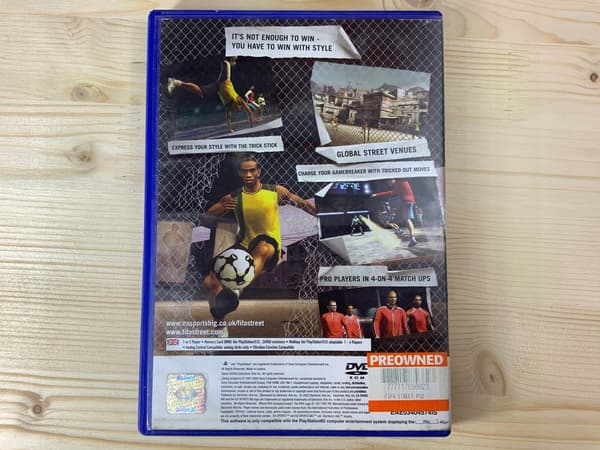 FIFA STREET – in excellent condition – PS2 disc