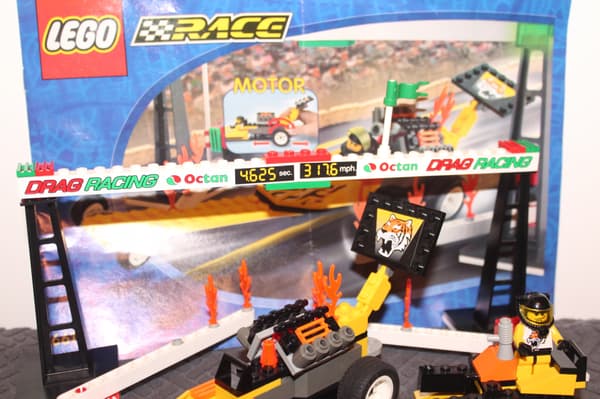 LEGO CITY TOWN 6616 INSTRUCTIONS: Rocket Dragster SET