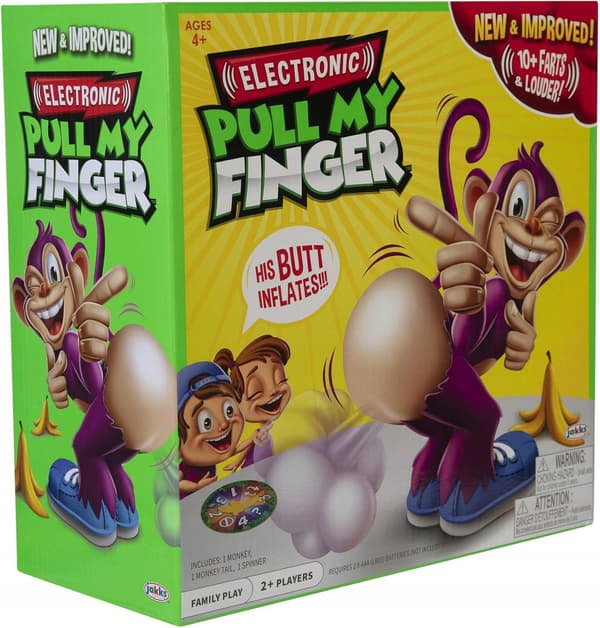 PULL MY FINGER MONKEY GAME