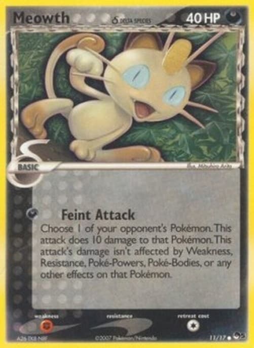 Pokemon Meowth δ Delta Species
