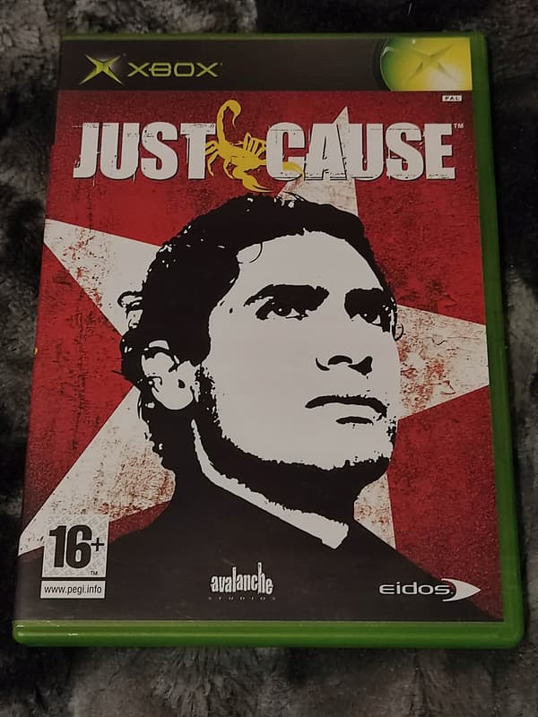 XBOX JUST CAUSE GAME MICROSOFT XBOX CLASSIC