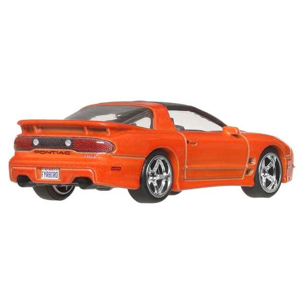 Hot Wheels Premium Boulevard 2002 Pontiac Firebird car, orange