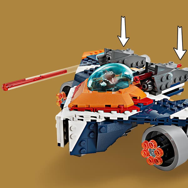 LEGO Super Heroes 76278 Rocket’s Warbird vs. Ronan